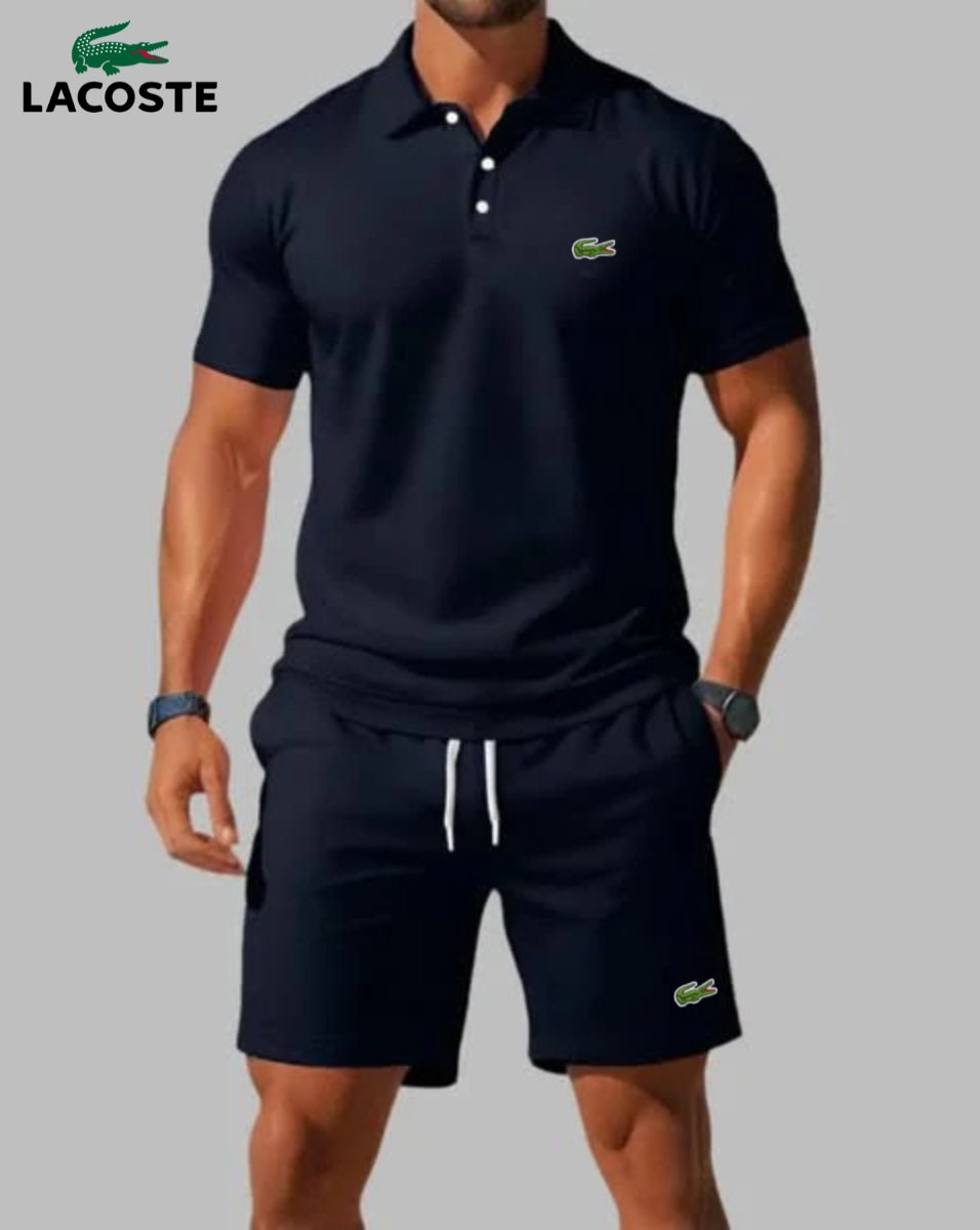 Casual Summer Set (Polo & Shorts) || Clearance Sale
