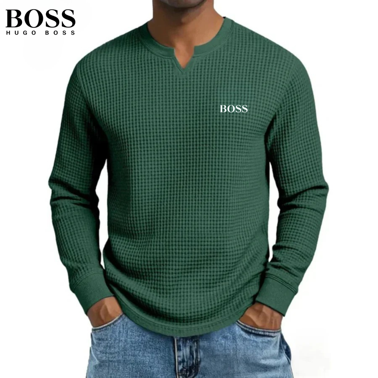 2026 Smart Casual Waffle Shirt || CLEARANCE SALE