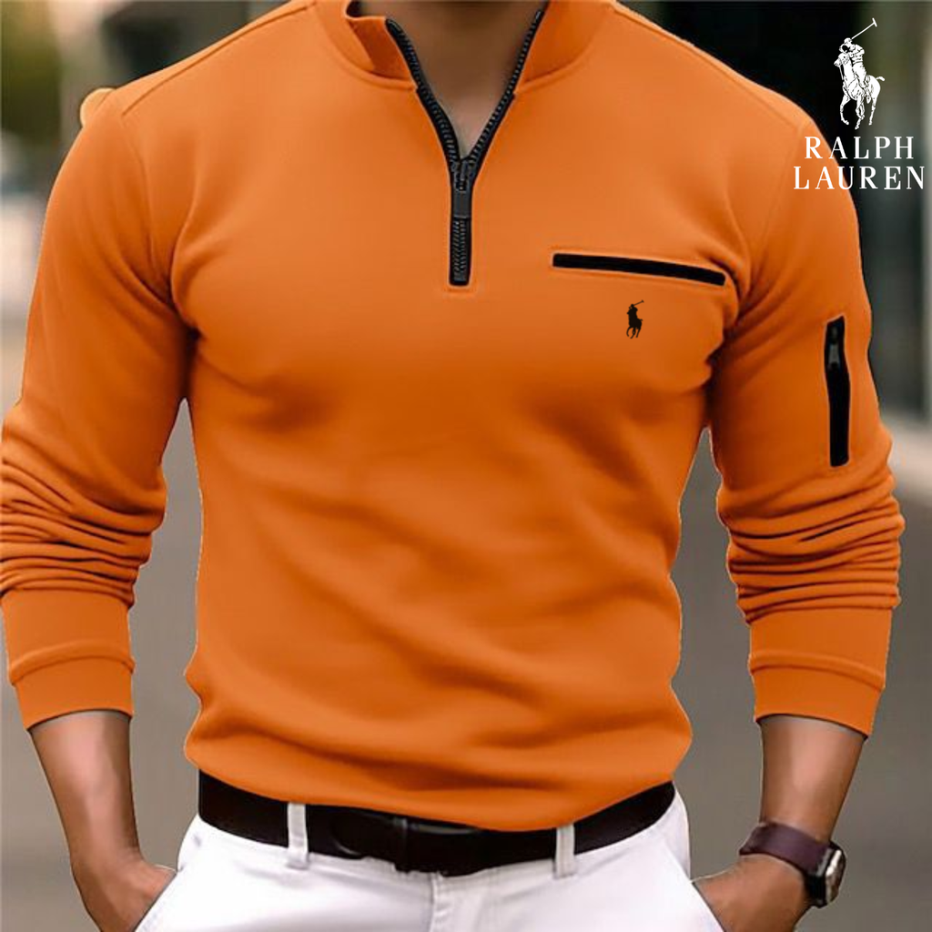 2026 Functional Knitted Sweater with Half-Zip || Clearance Sale