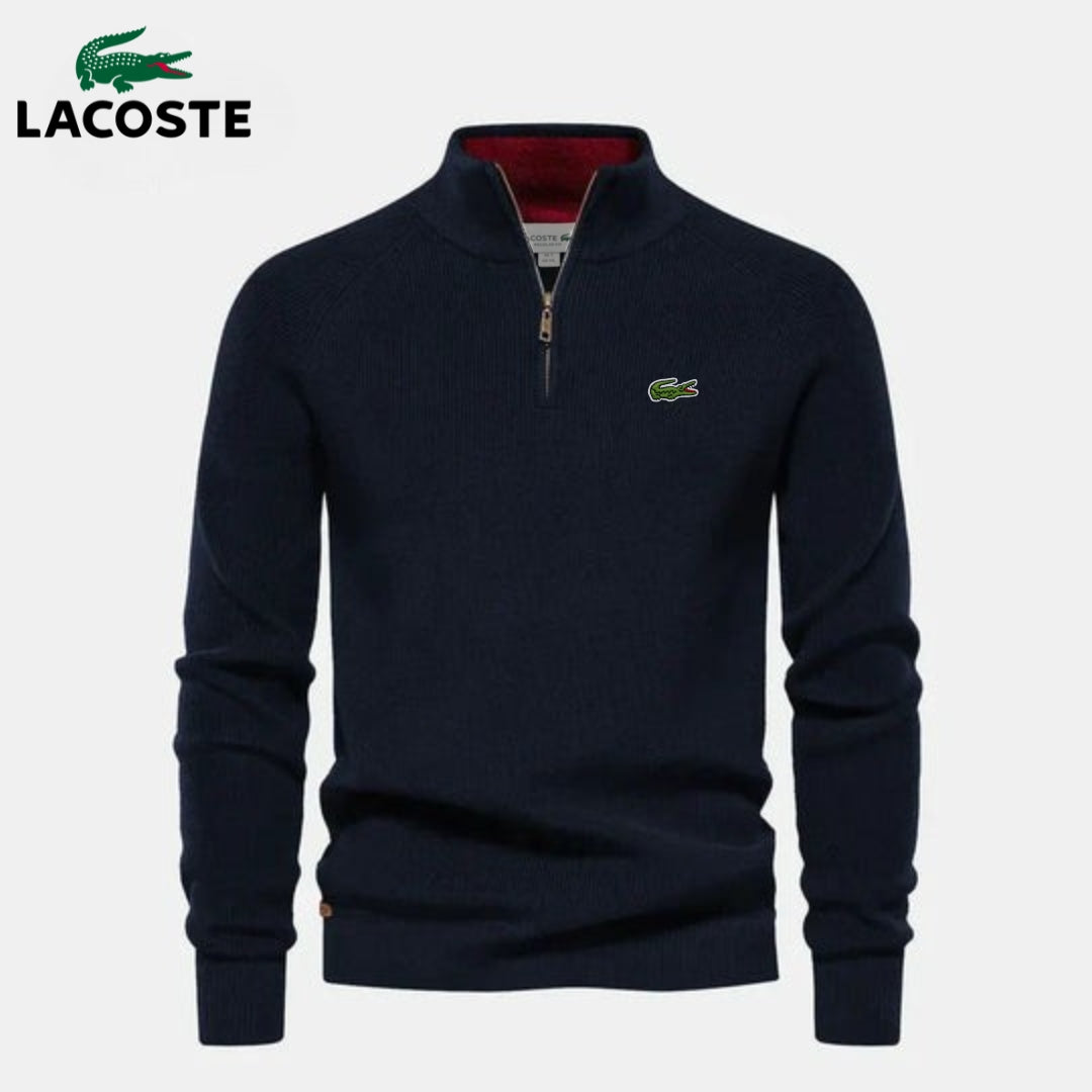 Half-zip sweater