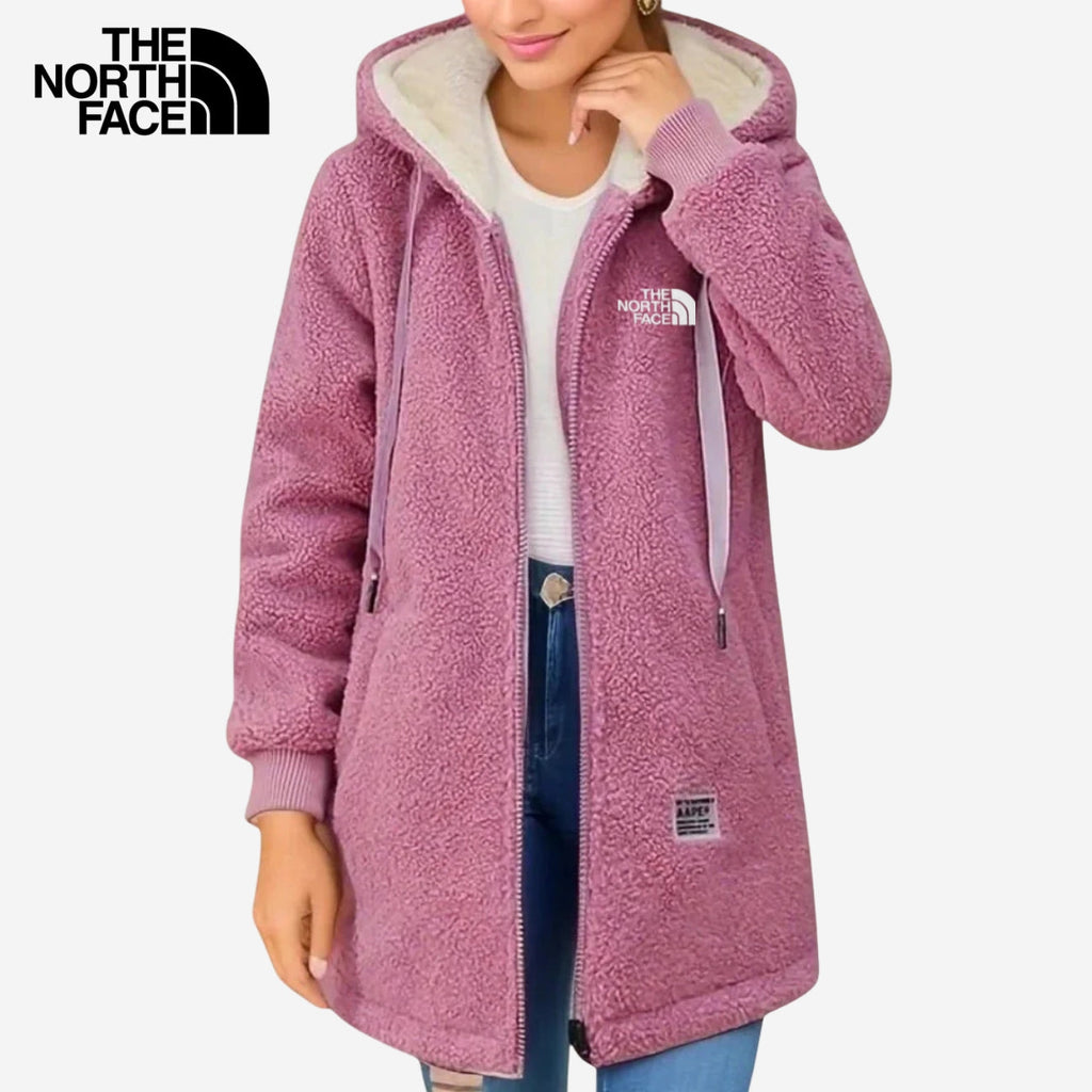 Fleece Coat with Hood || CLEARANCE SALE