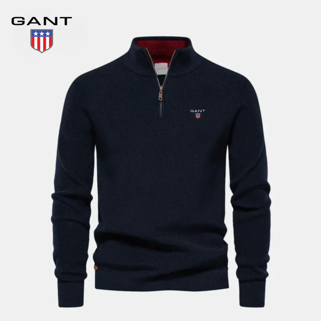 Half-zip sweater