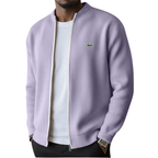 Men's Ribbed Zip-Up Sweater - Clearance Sale