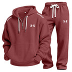 Waffle-Knit Performance Hoodie Jogger Set - Clearance Sale