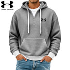 Textured Half-Zip Hoodie || CLEARANCE SALE