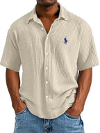 Breezy Cotton Camp Shirt — Clearance Sale