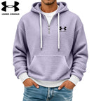 Textured Half-Zip Hoodie || CLEARANCE SALE