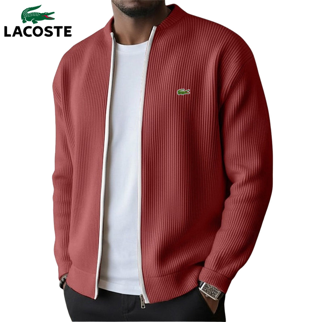 2026 Men's Ribbed Zip-Up Sweater - Clearance Sale
