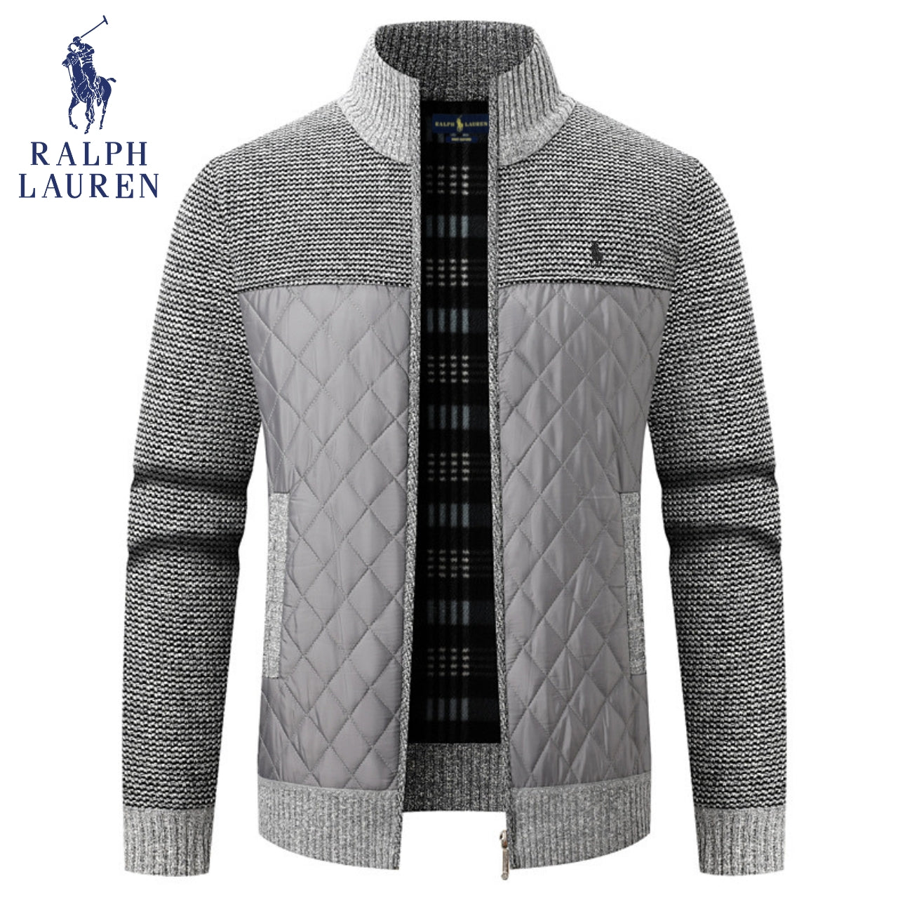 Elegant Padded Knit Jacket || CLEARANCE SALE