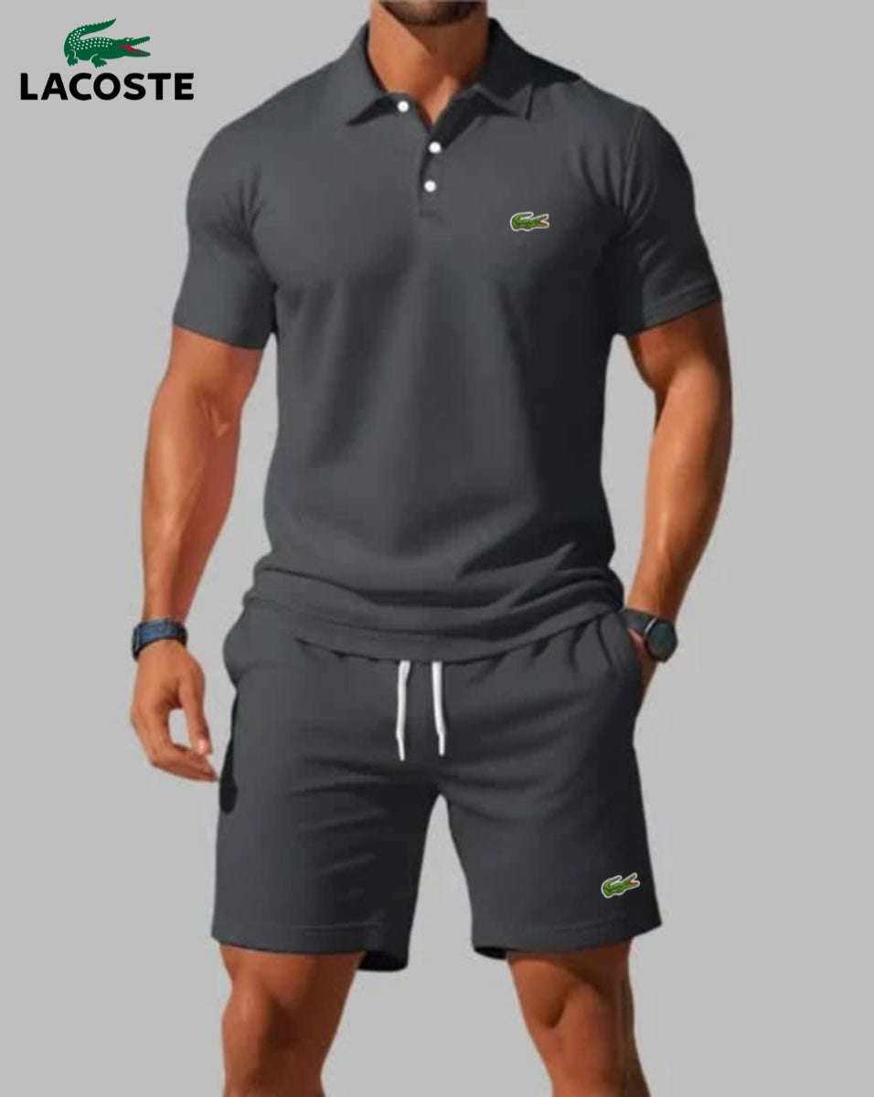 Casual Summer Set (Polo & Shorts) || Clearance Sale