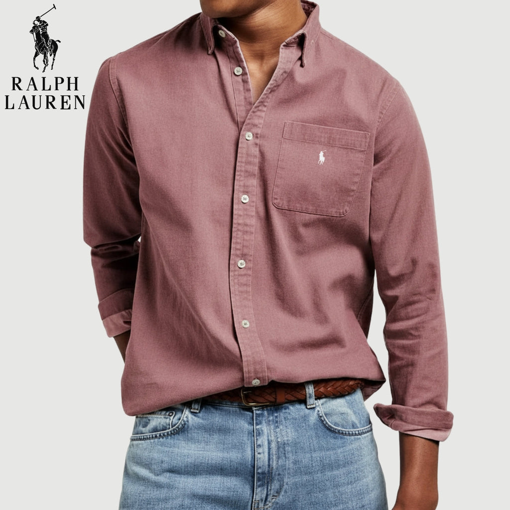 Linen Button-Up Shirt || CLEARANCE SALE