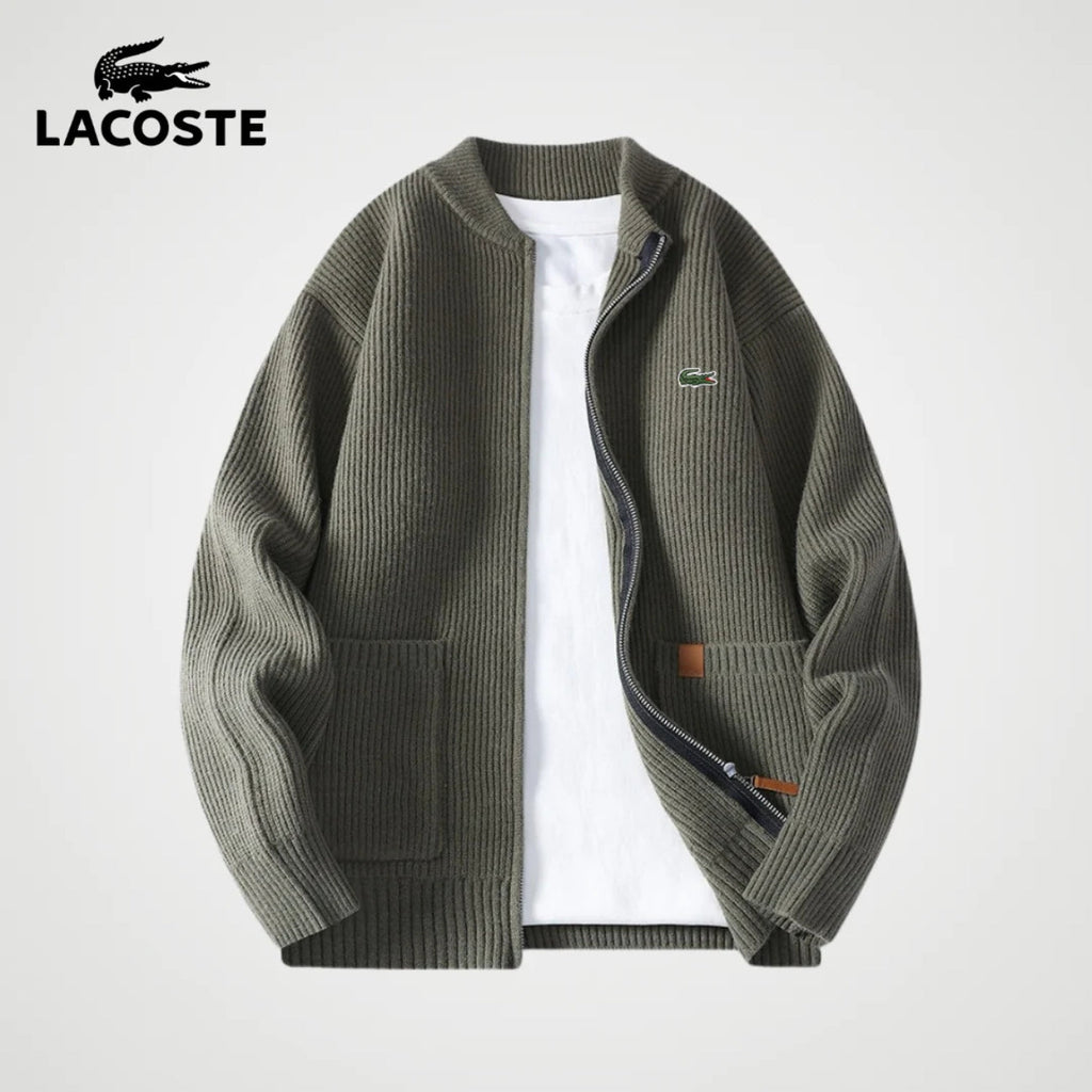 Zipped Knit Cardigan || CLEARANCE PRICE