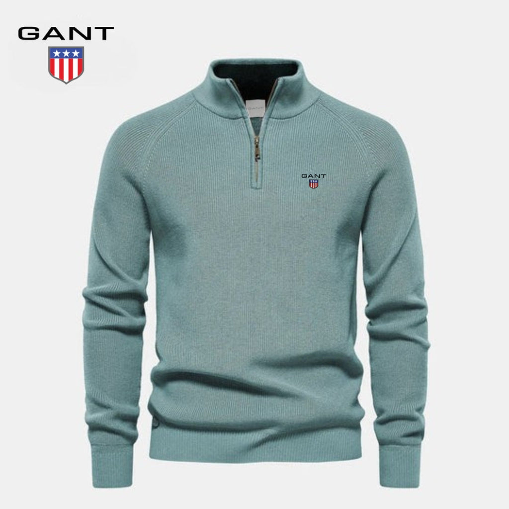 Half-zip sweater
