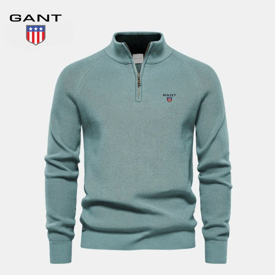 Half-zip sweater