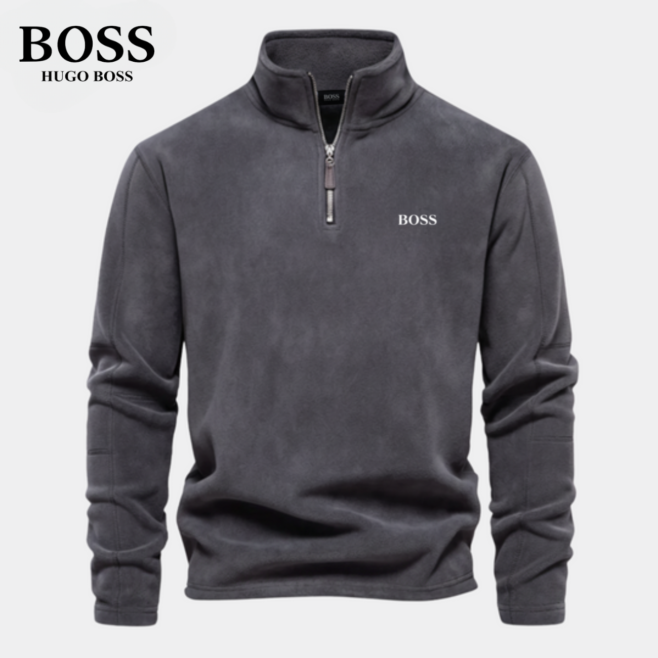 BS™ Half Zip Sweatshirt | In Cotton