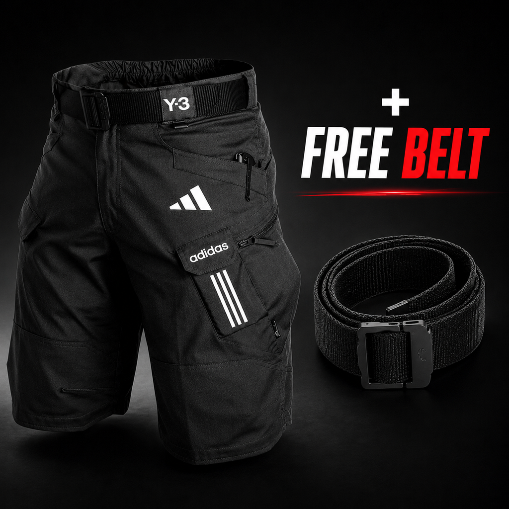 Multi-Pocket Cargo Shorts