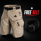 Multi-Pocket Cargo Shorts