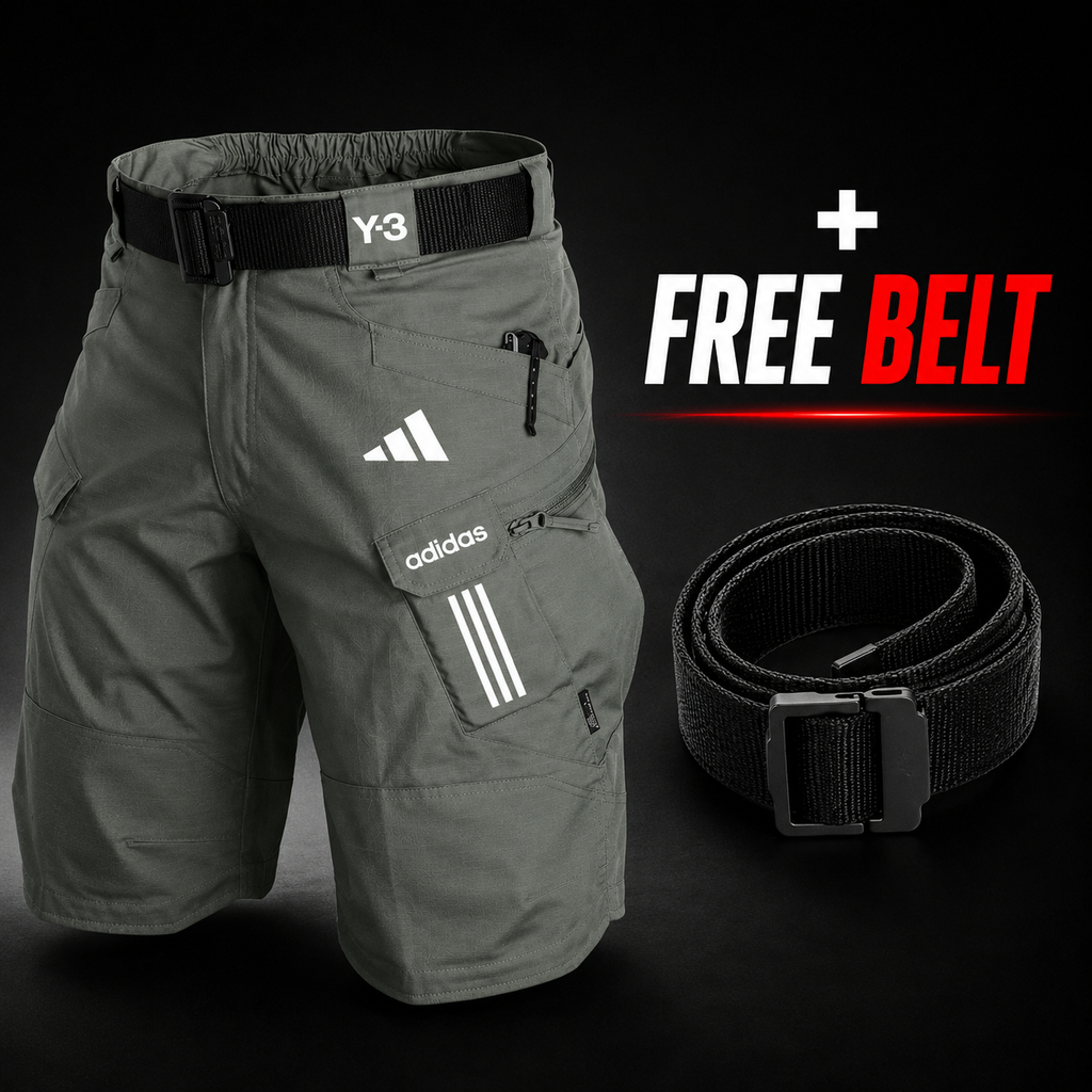 Multi-Pocket Cargo Shorts