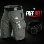 Multi-Pocket Cargo Shorts