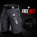 Multi-Pocket Cargo Shorts