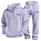 Waffle-Knit Performance Hoodie Jogger Set - Clearance Sale