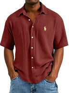 Breezy Cotton Camp Shirt — Clearance Sale